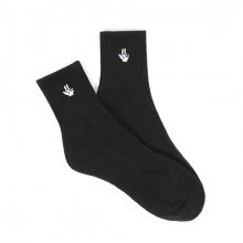 MINI HAND LOGO SOCKS (BLACK)