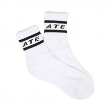 OUTLINE LOGO SOCKS (WHITE)