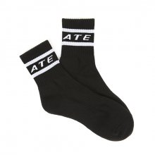 OUTLINE LOGO SOCKS (BLACK)