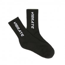 SIMPLE LOGO SOCKS (BLACK)