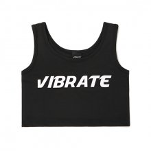 BASIC LOGO CROP TOP (BLACK)