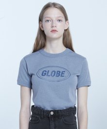 MG8S GLOBE CROP TEE (PALE BLUE)