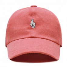 FINGER BALL CAP (WASHING PINK)