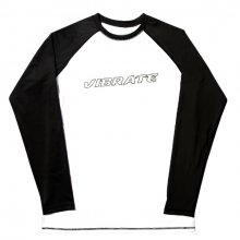 BASIC LOGO RASH GUARD (WHITE & BLACK)