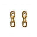 월간(WOLGAN) Bold chain earring [gold]