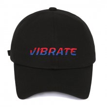 TWO TONE LOGO BALL CAP (BLACK)