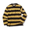 Mohair Striped Sweater (Mustard)