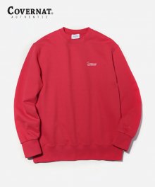 TAIL LOGO CREWNECK PINKRED