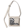 Zebra Pocket bag (ivory)