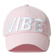 HUGE VIBE BALL CAP (pink)