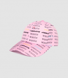 D.W.Y.Y PATTERN BALL CAP (PINK)