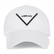 V LOGO BALL CAP (WHITE)