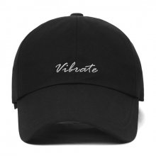 ITALIC LOGO BALL CAP (black)