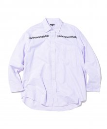 MI-Logo Oxford Shirt Lavender (FW18)