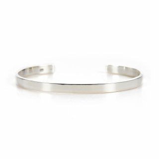 하우데어(HOWTHERE) 실버뱅글팔찌 ring my bell - basic silver bangle