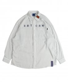 Pin Stripe Shirt_White