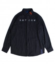 Pin Stripe Shirt_Navy