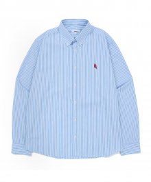 KANCO STRIPE SHIRT blue