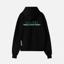 SCR-LOGO HOODIE(BLACK)