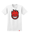 Bighead Fill S/S T-Shirt - White / Red Print