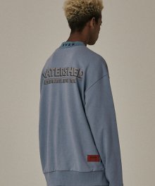 18FW WATERSHED HALF BLUE SWEATSHIRTS