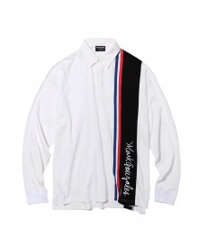 M/G RUGBY SHIRT WHITE