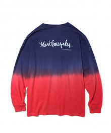 M/G GRADATION LONG SLEEVE TEE PURPLE