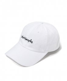 M/G BALL CAP WHITE