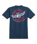 스핏파이어(SPITFIRE) Flying Classic S/S T-Shirt - Navy / Red & White Prints