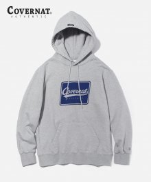 BOX T-LOGO HOODIE GRAY