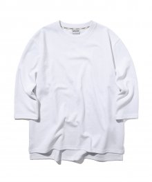 3/4 DROP SWEATSHIRT [화이트] IK1IFMT553A