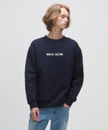 WALK SLOW SWEATSHIRT [네이비] IK1IFMM462A