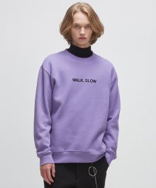 WALK SLOW SWEATSHIRT [라벤더] IK1IFMM462A