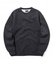 IK WAPPEN MELANGE SWEATSHIRT [차콜] IK1IFMM461A