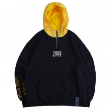 ALL SET Half Zip Up Hoodie_Navy