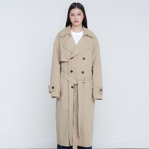 MUSINSA | OY OVER TRENCH COAT - BE