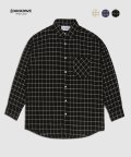 SMALL BOX CHECK SHIRTS_BLACK