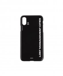 LMC FN LOGO IPHONE X HARD CASE matt black