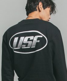 USF Ellipse Pace Logo Long Sleeve Black