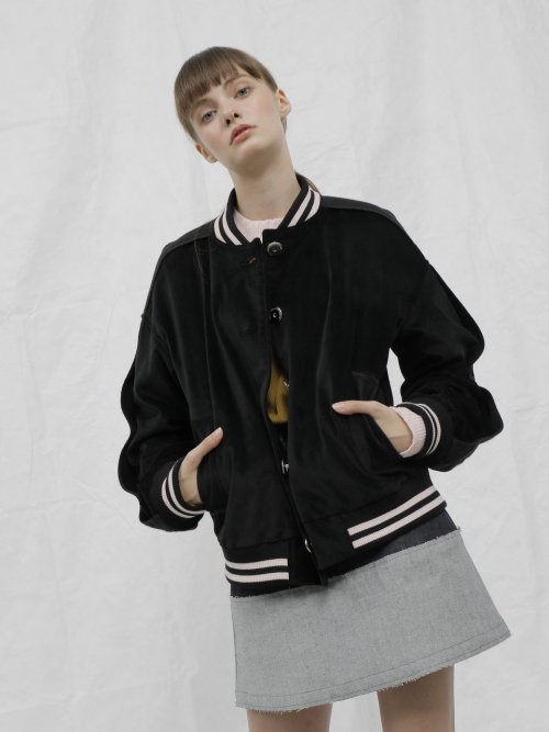 느와(noir) Out Jumper