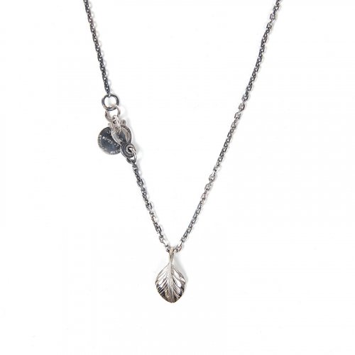 에이징씨씨씨(aging) 347 SMALL FEATHER NECKLACE