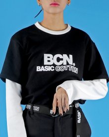 BCN 레이어드탑 - 블랙