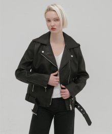 belt leather jaket