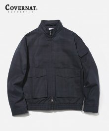 TARTAN CHECK 2PK BLOUSON NAVY CHECK