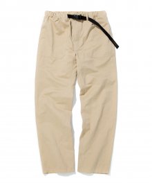 18fw strap easy pants beige