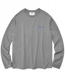 LOCATION LOGO LONG SLEEVE [GREY]