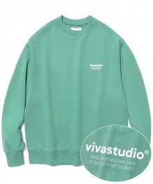 LOCATION LOGO CREWNECK HA [MINT]