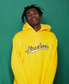NE Baseball logo hoodie - Yellow