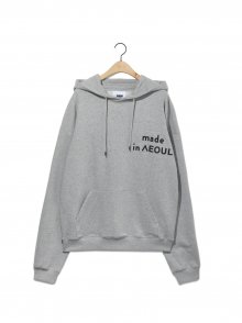 MADE IN SEOUL HOODIE GRAY