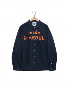MADE IN SEOUL SHIRT NAVY